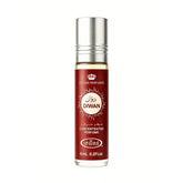 Al-rehab Parfumolie Diwan oosterse luxe Arabische parfum met Burgundy fles en zilveren dop